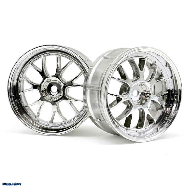 HPI 33459 Lp29 Lm-R Wheel Chrome (2Pcs)