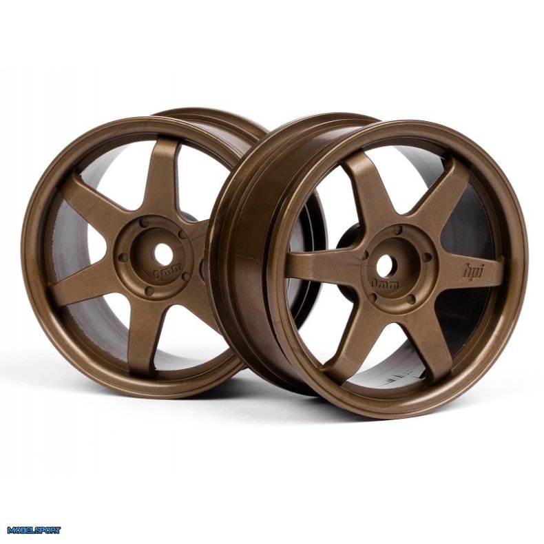 HPI 3838 Te37 Wheel 26mm Bronze (0mm Offset)