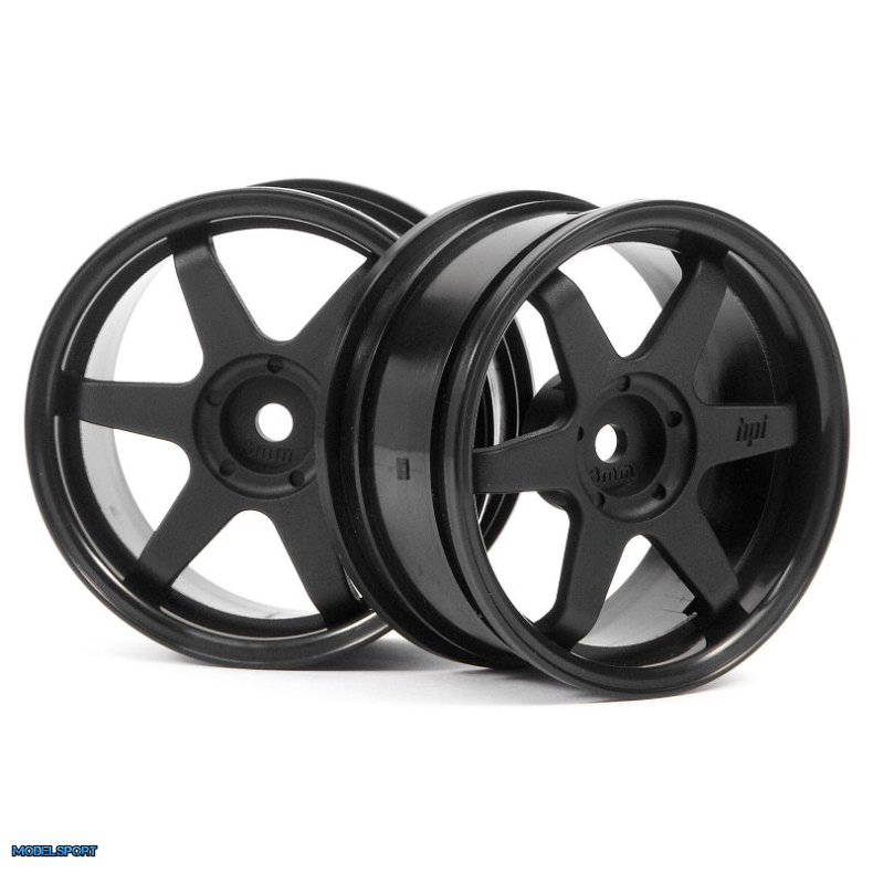 HPI 3841 Te37 Wheel 26mm Black (3mm Offset)