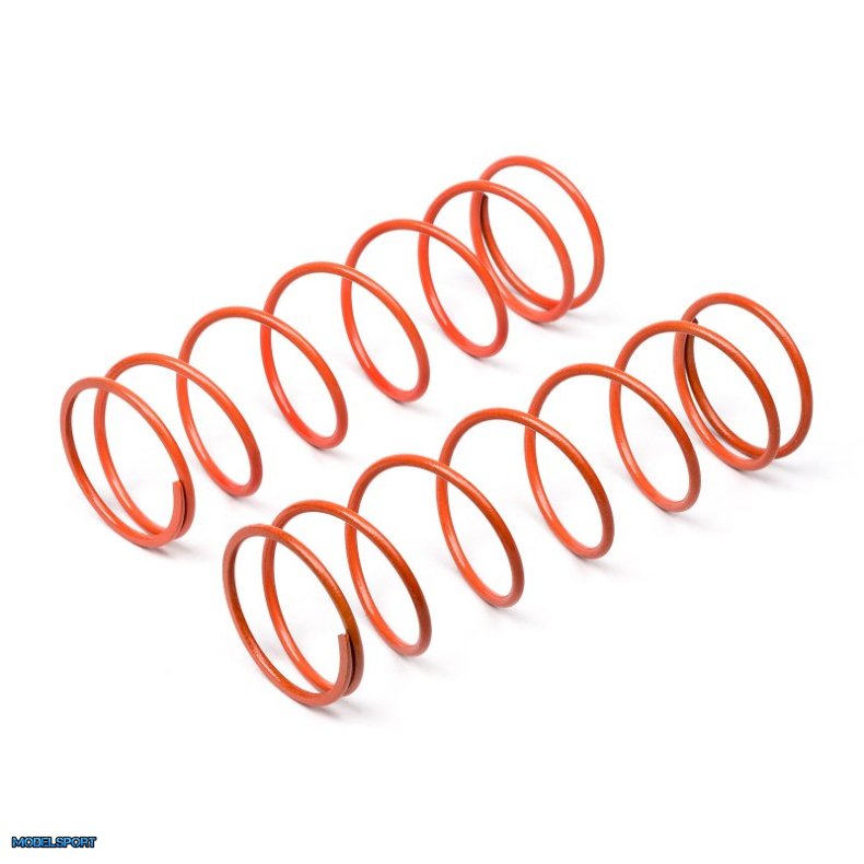 HPI 67456 Big Bore Shock Spring (Orange/76mm/74Gf/2Pcs)