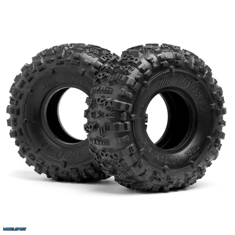 HPI 67916 Rover-Ex Tire (Pink/Rock Crawler/2Pcs)