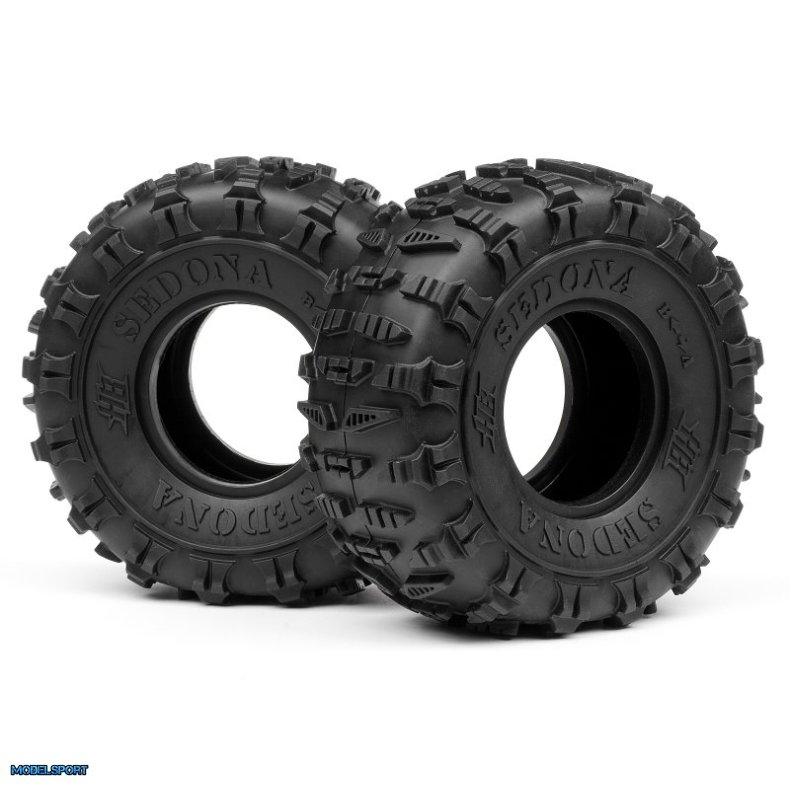 HPI 67918 Sedona Tire (White/Rock Crawler/2Pcs)
