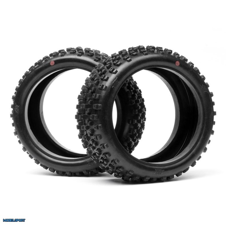 HPI 67926 Proto Tire (2Pcs/Pink/1/8 Buggy)