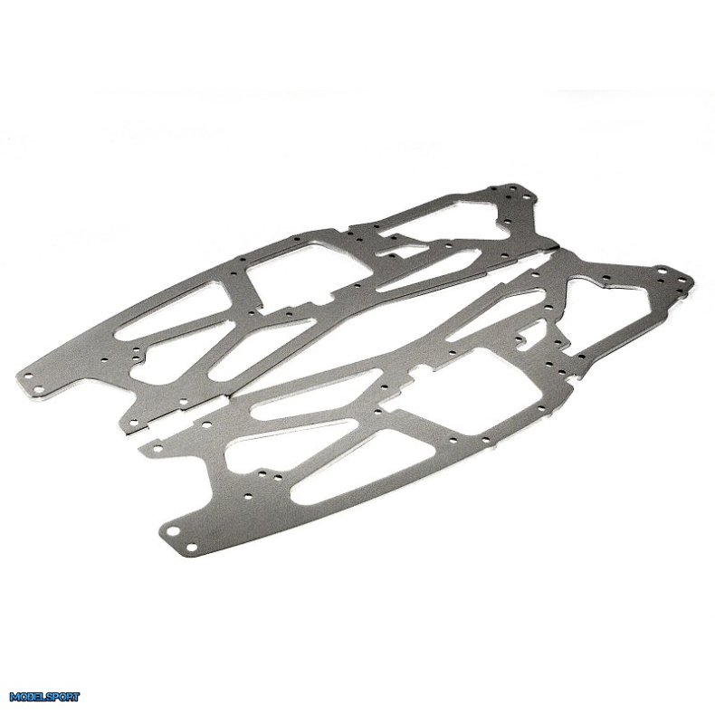 HPI 73917 Main Chassis 2.5mm (Silver/2Pcs)
