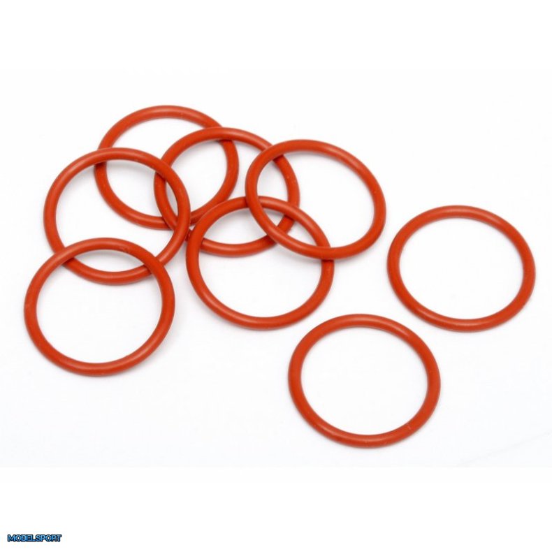 HPI 75071 O-Ring S15 (15X1.5mm/Orange/8Pcs)
