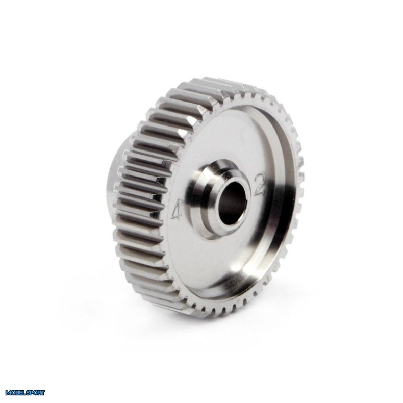 HPI 76542 Aluminium Pinion Gear 42 Tooth (64 Pitch)
