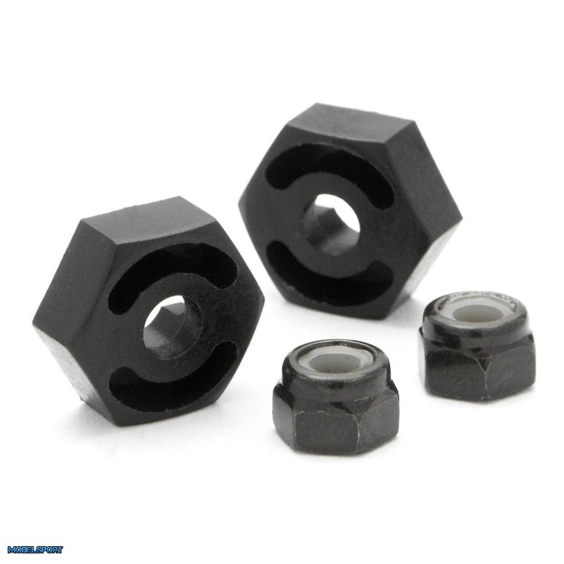 HPI 85003 Wheel Adapter (4Pcs Hex/Pin &amp; Nut/Sprint)