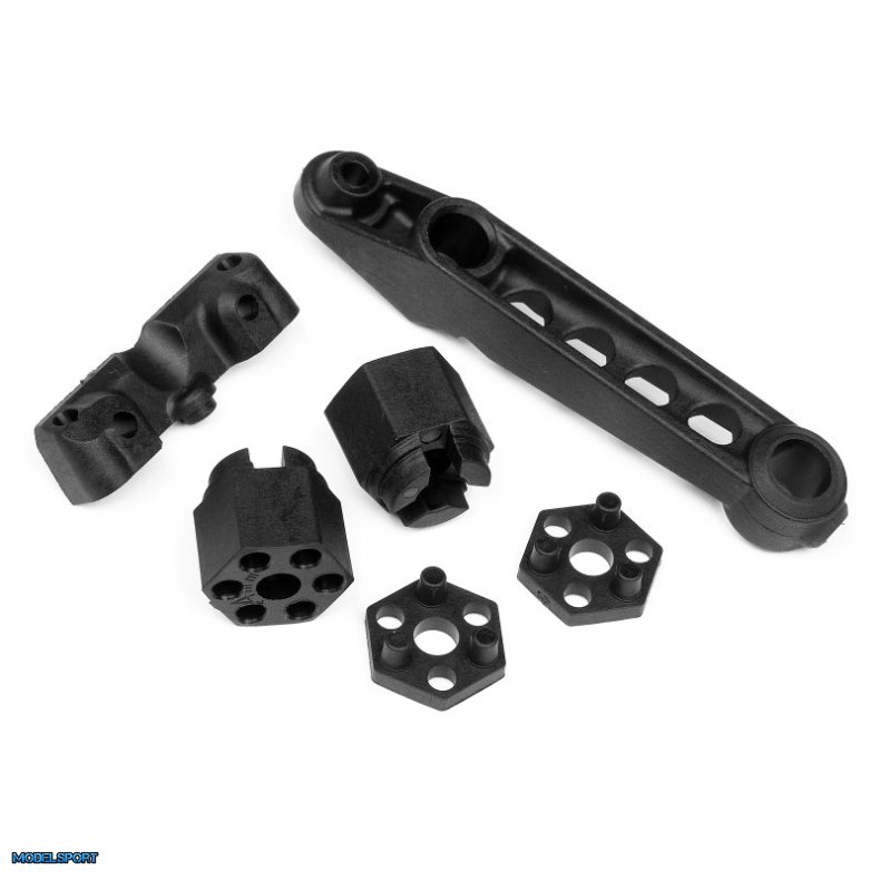 HPI 85279 Front Body Mount/Wheel Hub Set (2Pcs)