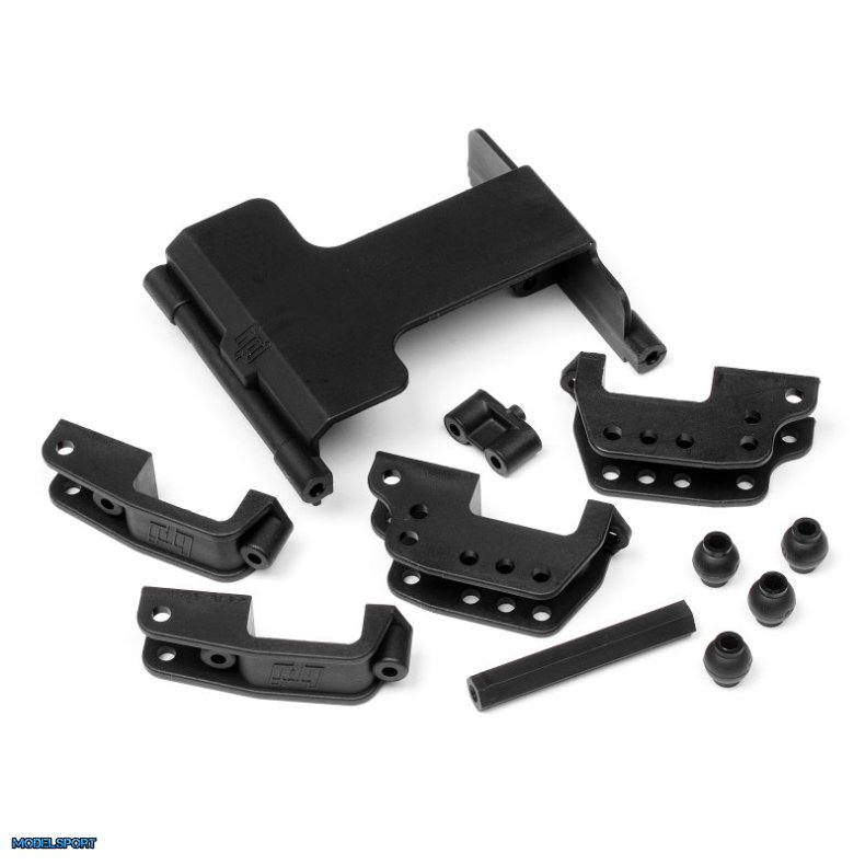 HPI 85632 Servo Mount/High Link Bracket Set (Wheely King)