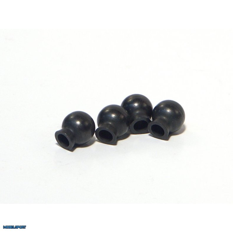 HPI 86059 Ball 6.8X7.3X3mm (Black/4Pcs)