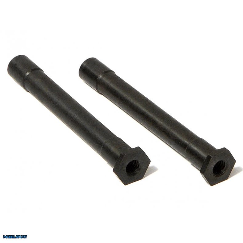 HPI 86090 Steering Crank Post 6 X 49mm (Black/2Pcs)
