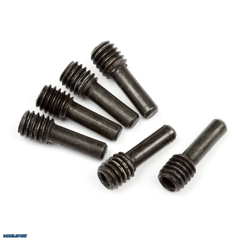 HPI 86094 Screw Shaft M4X2.5X12mm (Black/6Pcs)