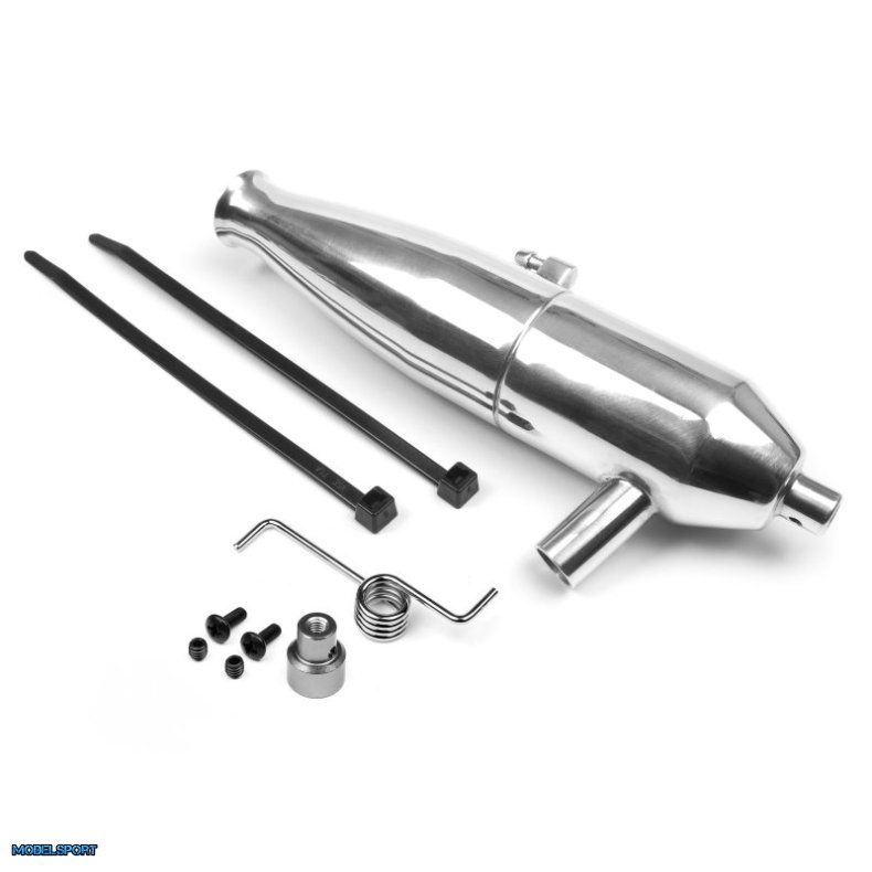 HPI 86138 Aluminium Tuned Pipe (Polished/21+)