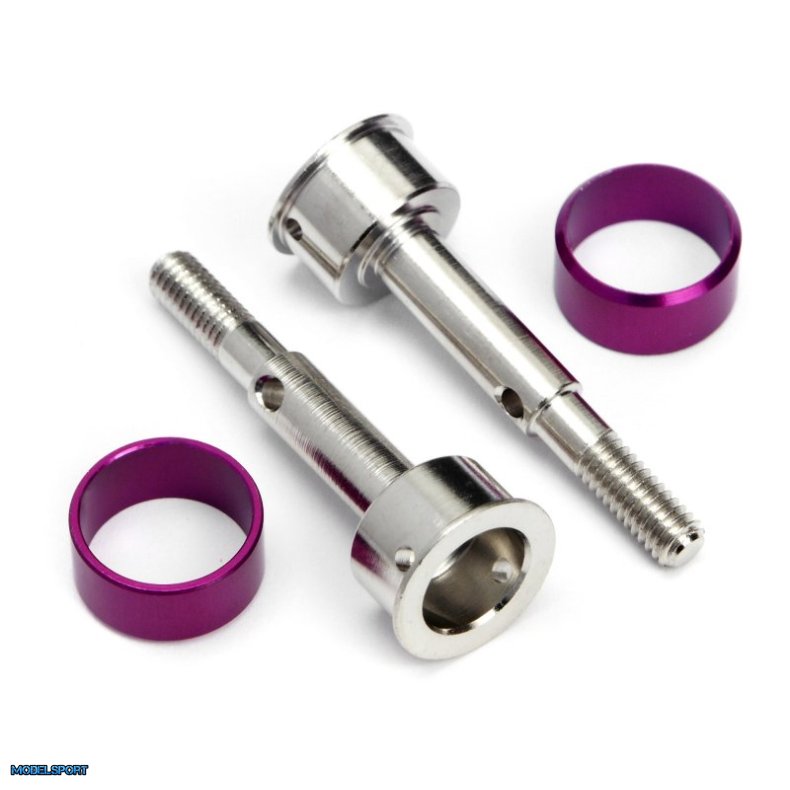 HPI 86306 Axle 13X36mm(With Retainer/2Pcs)