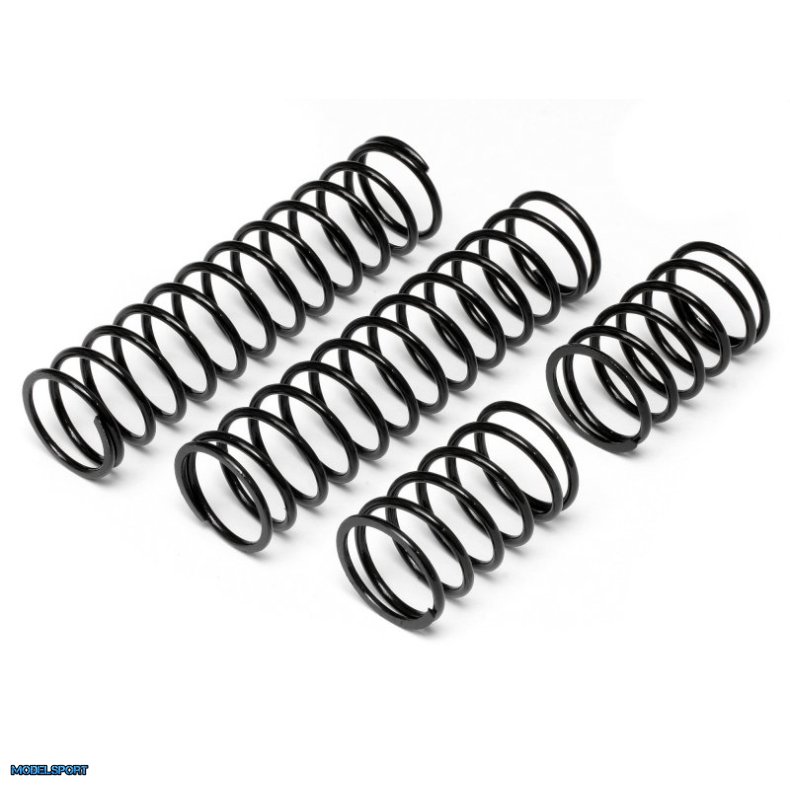 HPI 86762 Shock Spring 23x155x2.4mm 17.5 Coils (Black/2pcs)