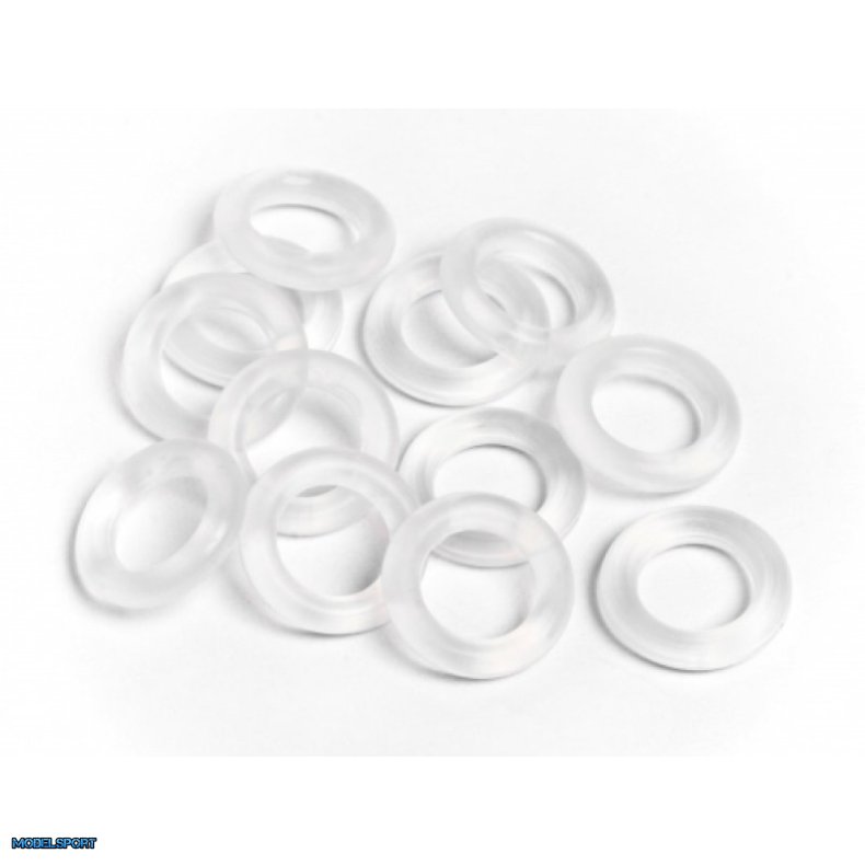 HPI 86927 O-Ring P6 (6X2mm/Clear/12Pcs)