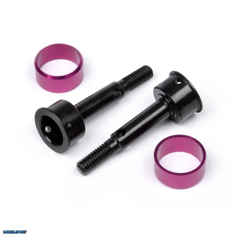 HPI 86965 Rear Universal Axle 12.5X31mm (W/ Retainers/2Pcs)