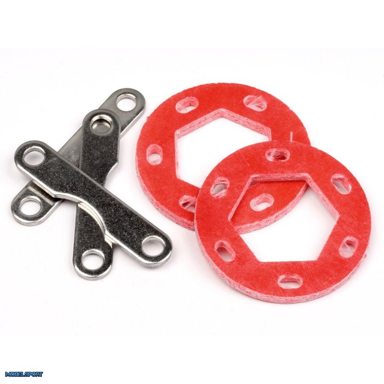 HPI 87055 Dual Fiberglass Brake Disk 19X35X2.5mm/ Plate Set