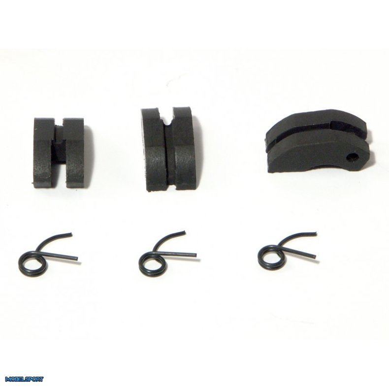 HPI 87151 Teflon Clutch Shoe/0.9mm Spring Set (3Pcs/Each)
