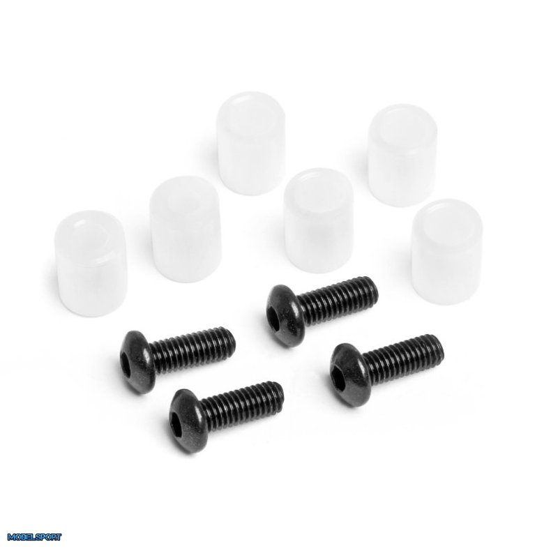 HPI 87164 Bushing/Screw Set For Aluminium Adustable Upperarm
