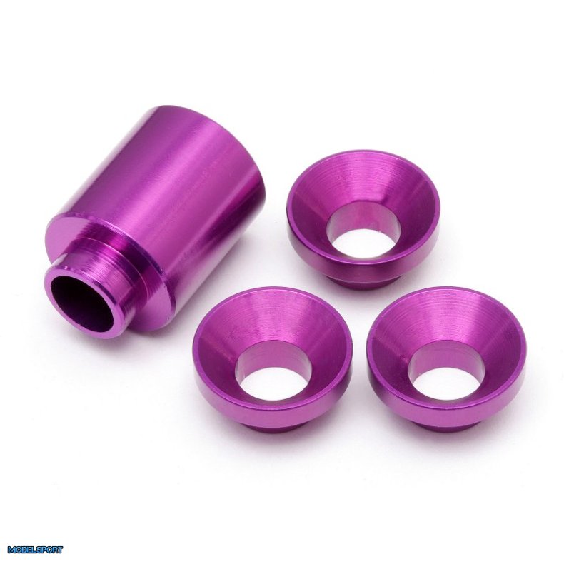 HPI 87459 Spacer Set For Clutch Bell Holder (Purple)