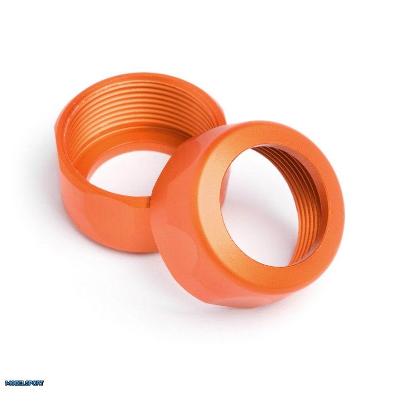 HPI 87491 Shock Cap 20X12mm (Orange/2Pcs)