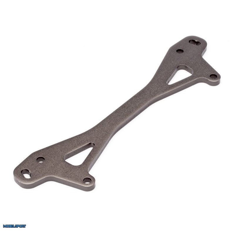 HPI 87551 Rear Shock Mount Plate A (Gunmetal/+12mm)