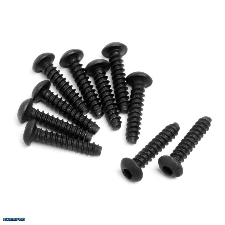 HPI 94361 TP. Button Head Screw M3x14mm (10pcs)