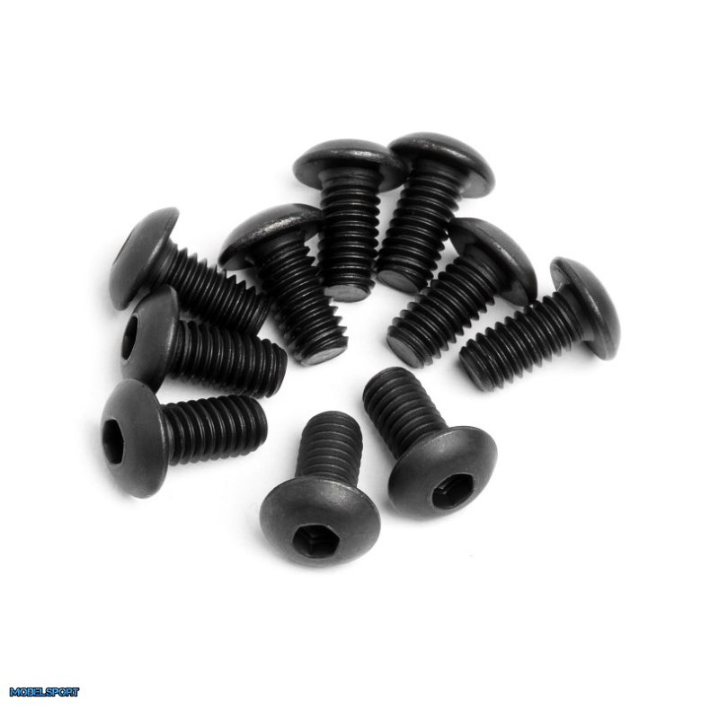 HPI 94553 Button Head Screw M4X8mm (10Pcs)