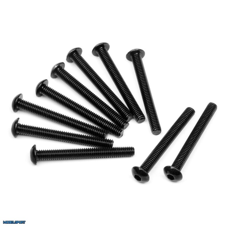 HPI 94564 Button Head Screw M4X35mm (Hex Socket/10Pcs)