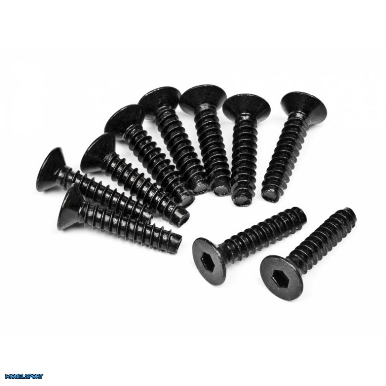 HPI 94632 TP. Flat Head Screw M4X18mm (Hex Socket/10pcs)