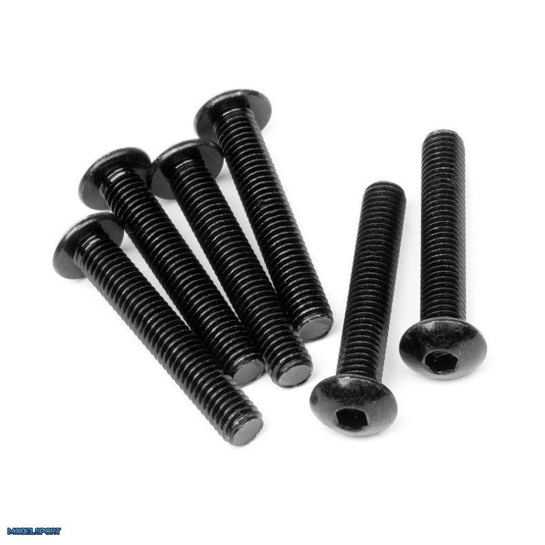 HPI 94760 Button Head Screw M5X30mm (Hex Socket/6Pcs)
