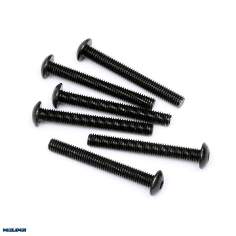 HPI 94762 Button Head Screw M5X40mm (Hex Socket/6Pcs)