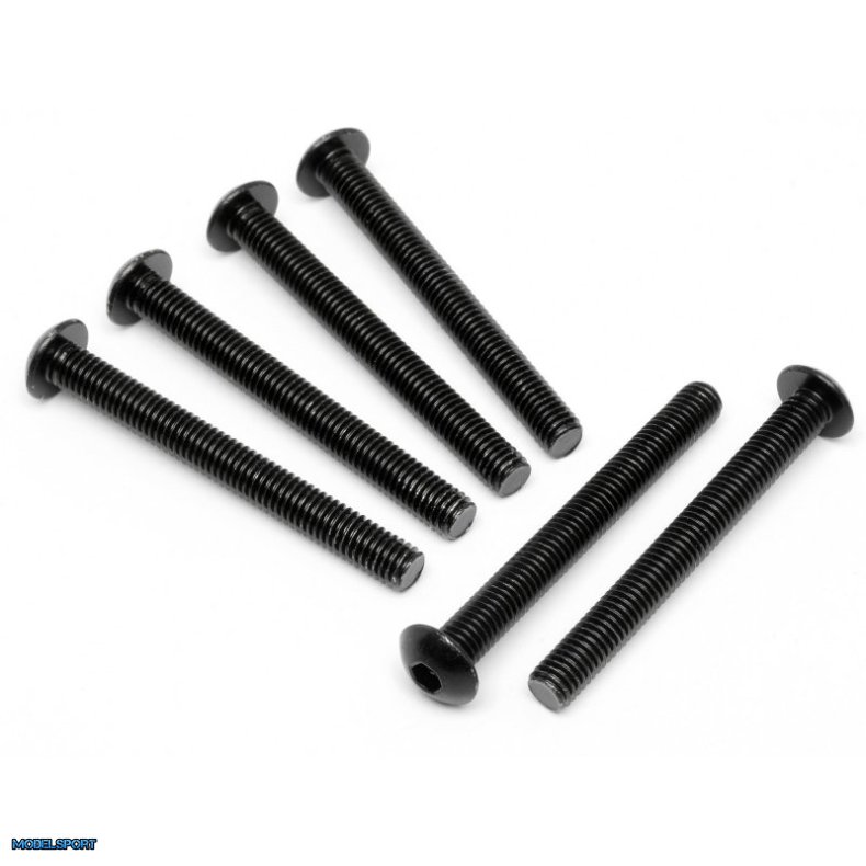HPI 94763 Button Head Screw M5X45mm (Hex Socket/6pcs)