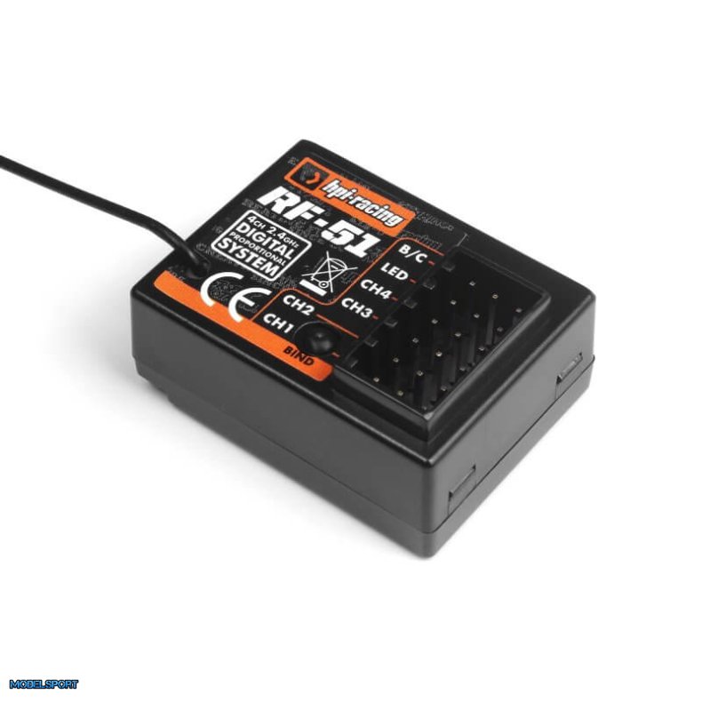 HPI RF-51 4CH Modtager