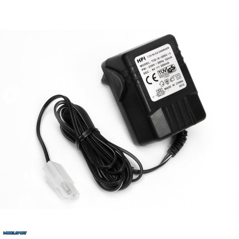 HPI Oplader For 6.0V Rx Batt 220V Tamiya Stik