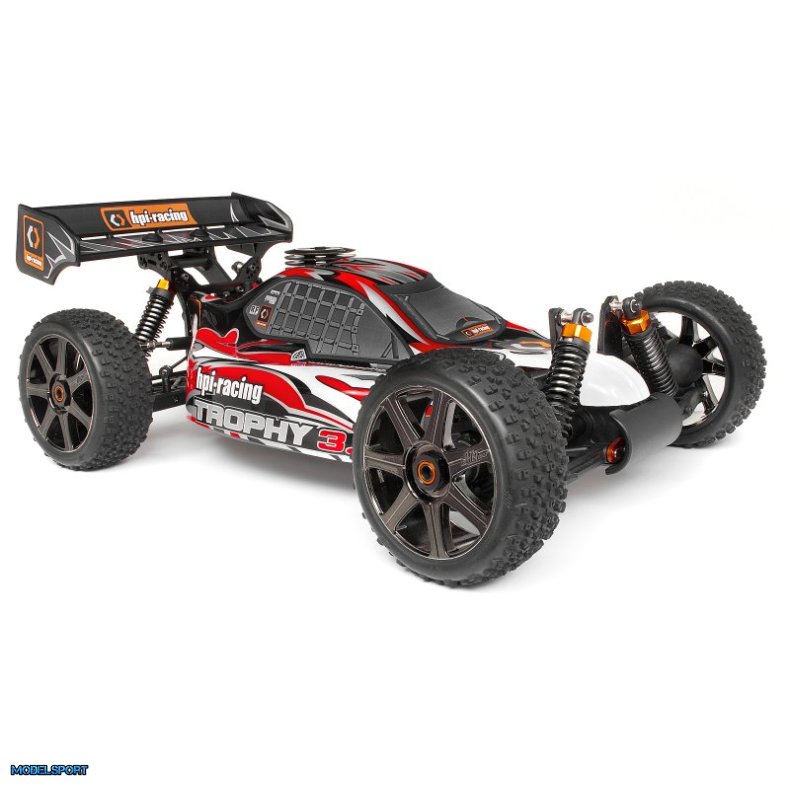 HPI 101796 Clear Trophy 3.5 Buggy Body &Window Masks &amp; Decals