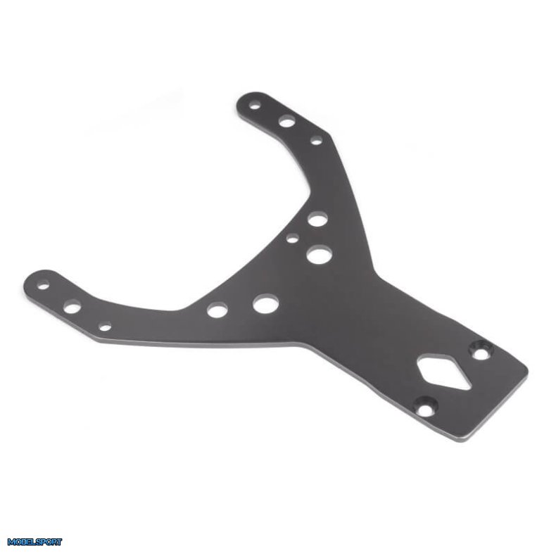 HPI 115758 Front Upper Plate Gunmetal