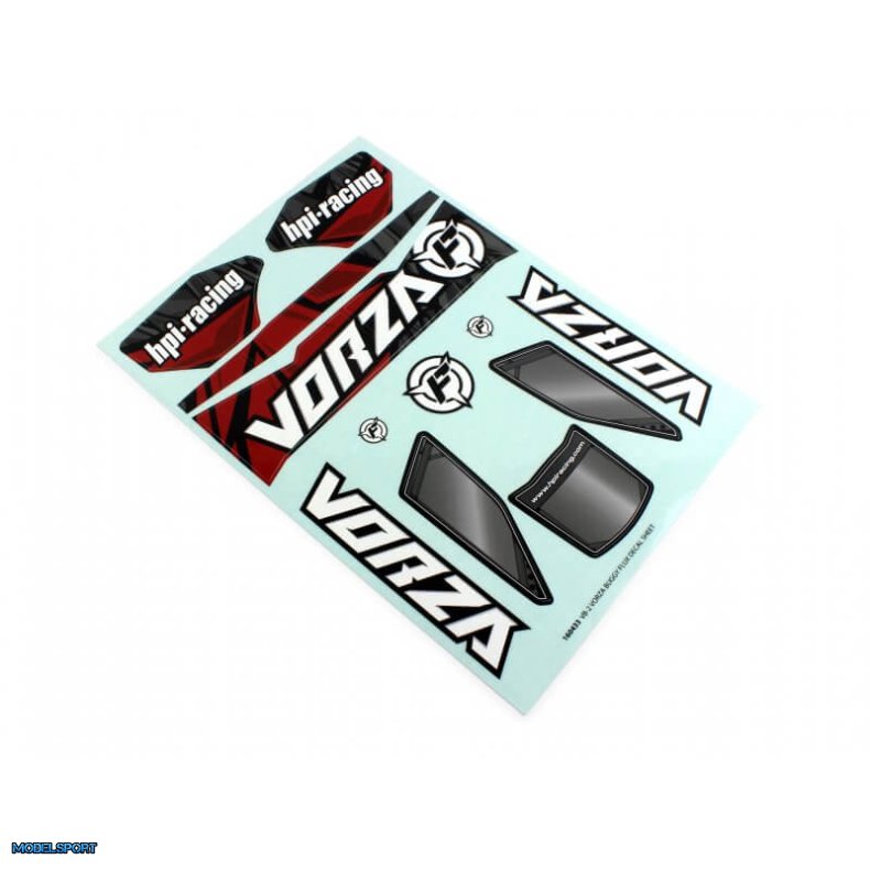 HPI 160433 Vorza Buggy Flux VB-2 Decal Sheet