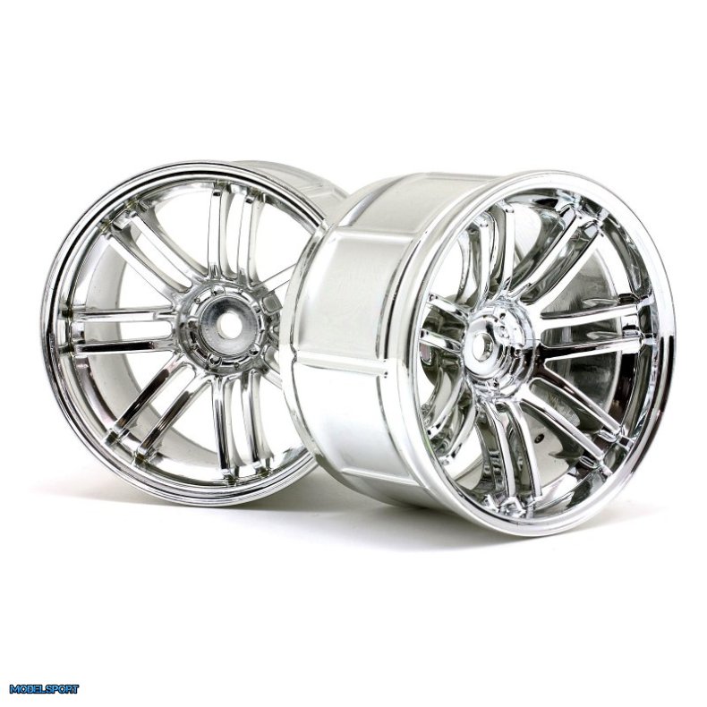 HPI 3342 Lp35 Wheel Rays VolkRe30 Chrome (2Pcs)