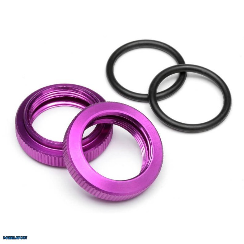 HPI 86446 Shock Adjuster Nut 20mm Purple