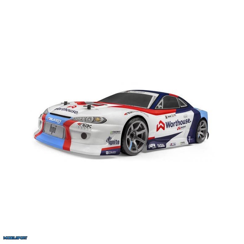 HPI Sport 3 Drift Worthouse Nissan Silvia Fjernstyret bil