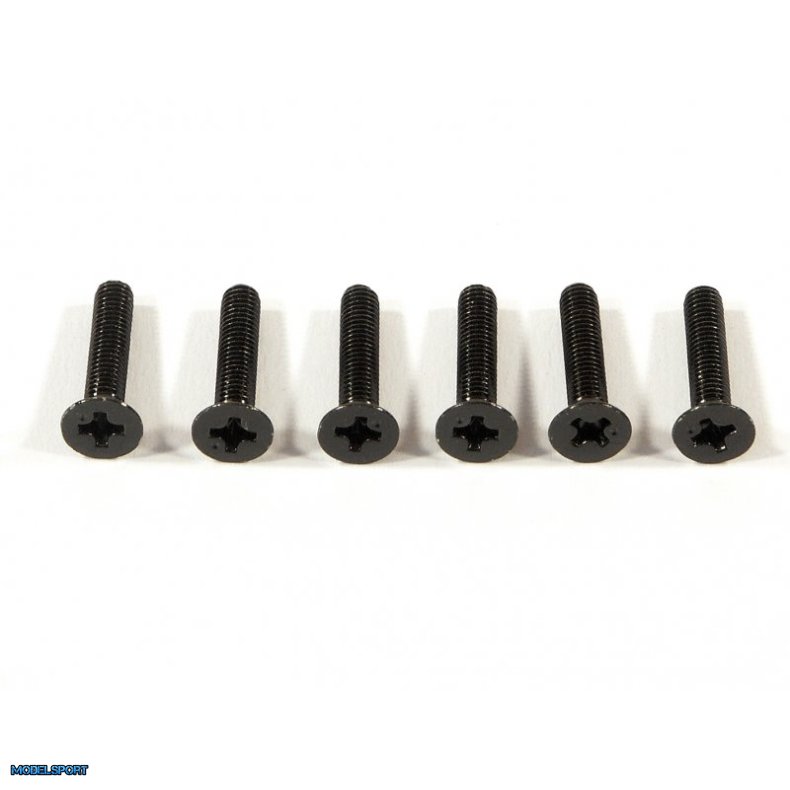 HPI Z529 Flat Head Screw M3X15mm (6Pcs)