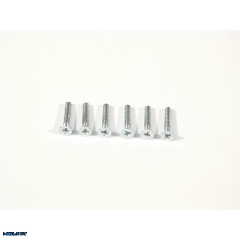 HPI Z530 Flat Head Screw M3X18mm (6Pcs)