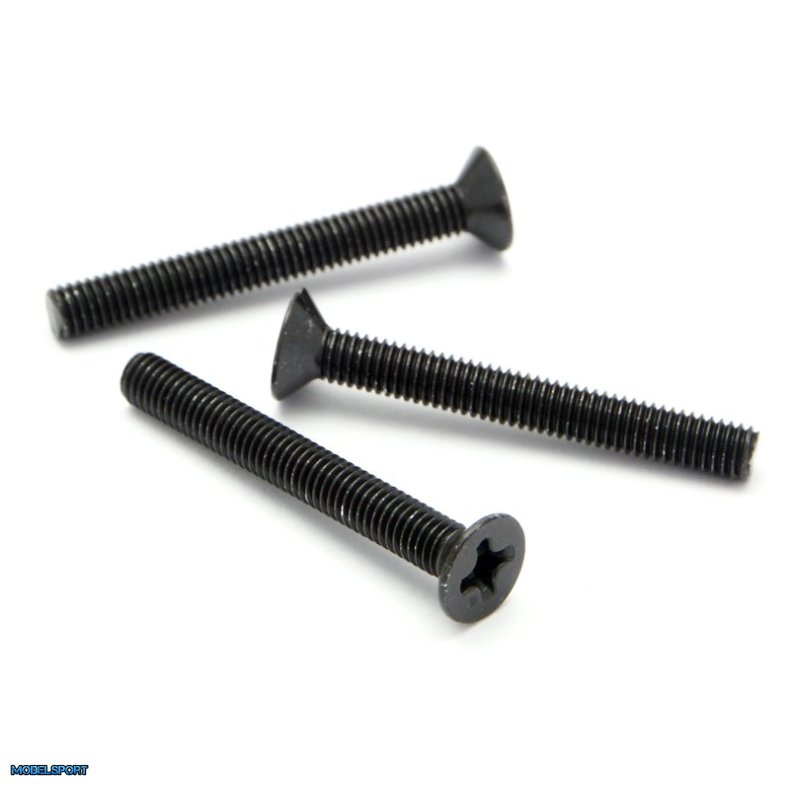 HPI Z533 Flat Head Screw M3 X 25mm (10 Pcs)