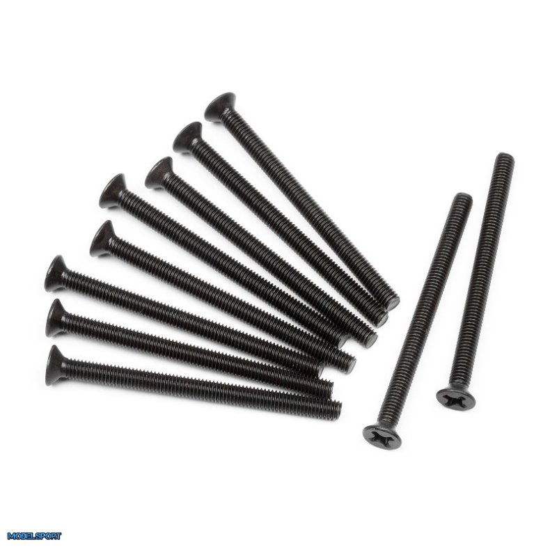 HPI Z536 Flat Head Screw M3X40mm (10Pcs)