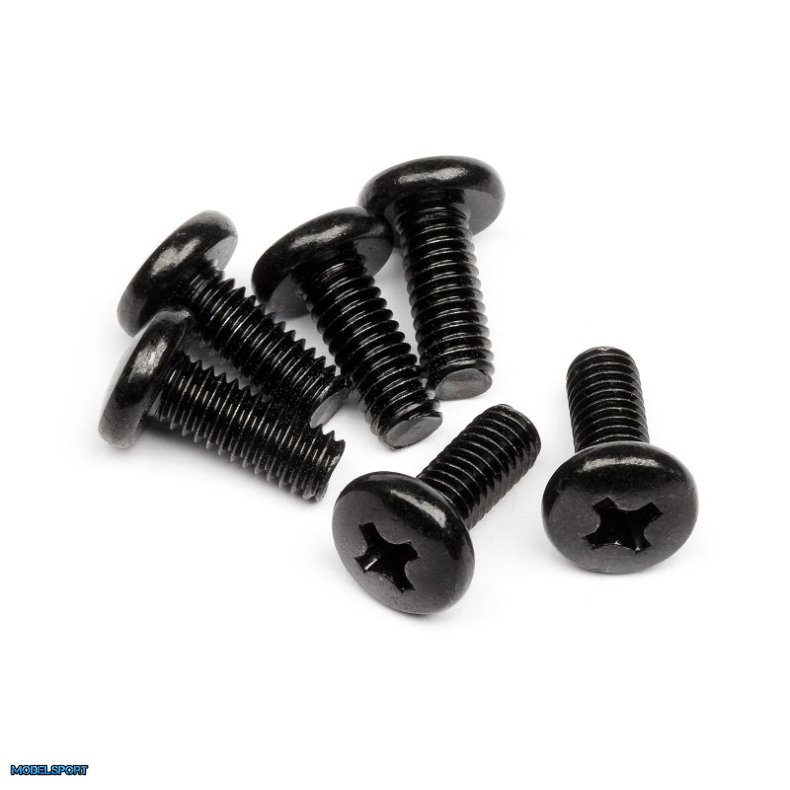 HPI Z613 Binder Head Screw M4X10mm (6Pcs)