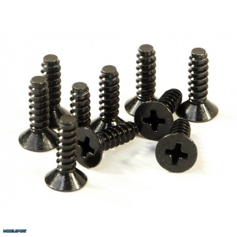 HPI Z644 Tp. Flat Head Screw M4X15mm (10Pcs)