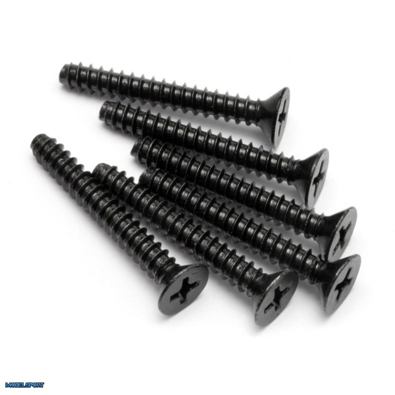HPI Z649 Tp. Flat Head Screw M4X30mm (6Pcs)
