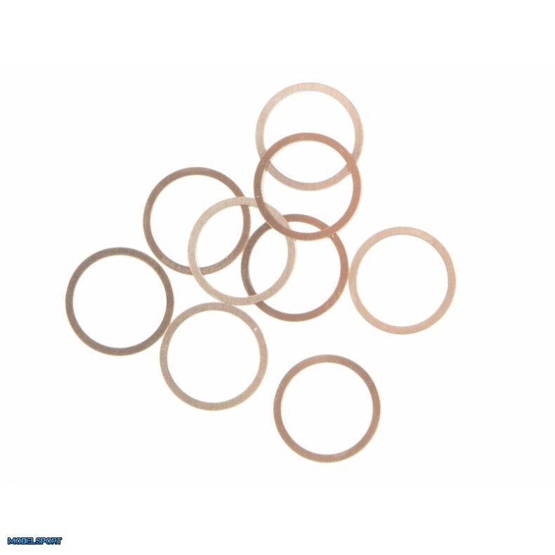 HPI Z891 Washer 10X12X0.1mm (Copper/10 Pcs)